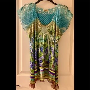 | Like New Ladies Blouse by One World | Size Large